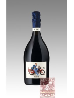 VINO SPUMANTE BRUT NERO BRUNO CECI  METODO MARTINOTTI - CANTINE CECI