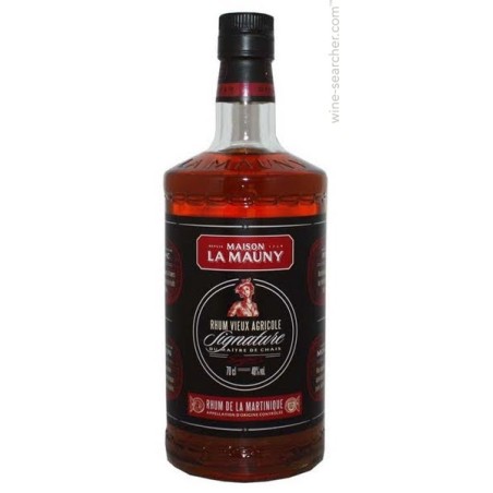 RHUM VIEUX AGRICOLE SIGNATURE DU MAITRE DE CHAIS MAISON LA MAUNY, RUM DELLA MARTINICA