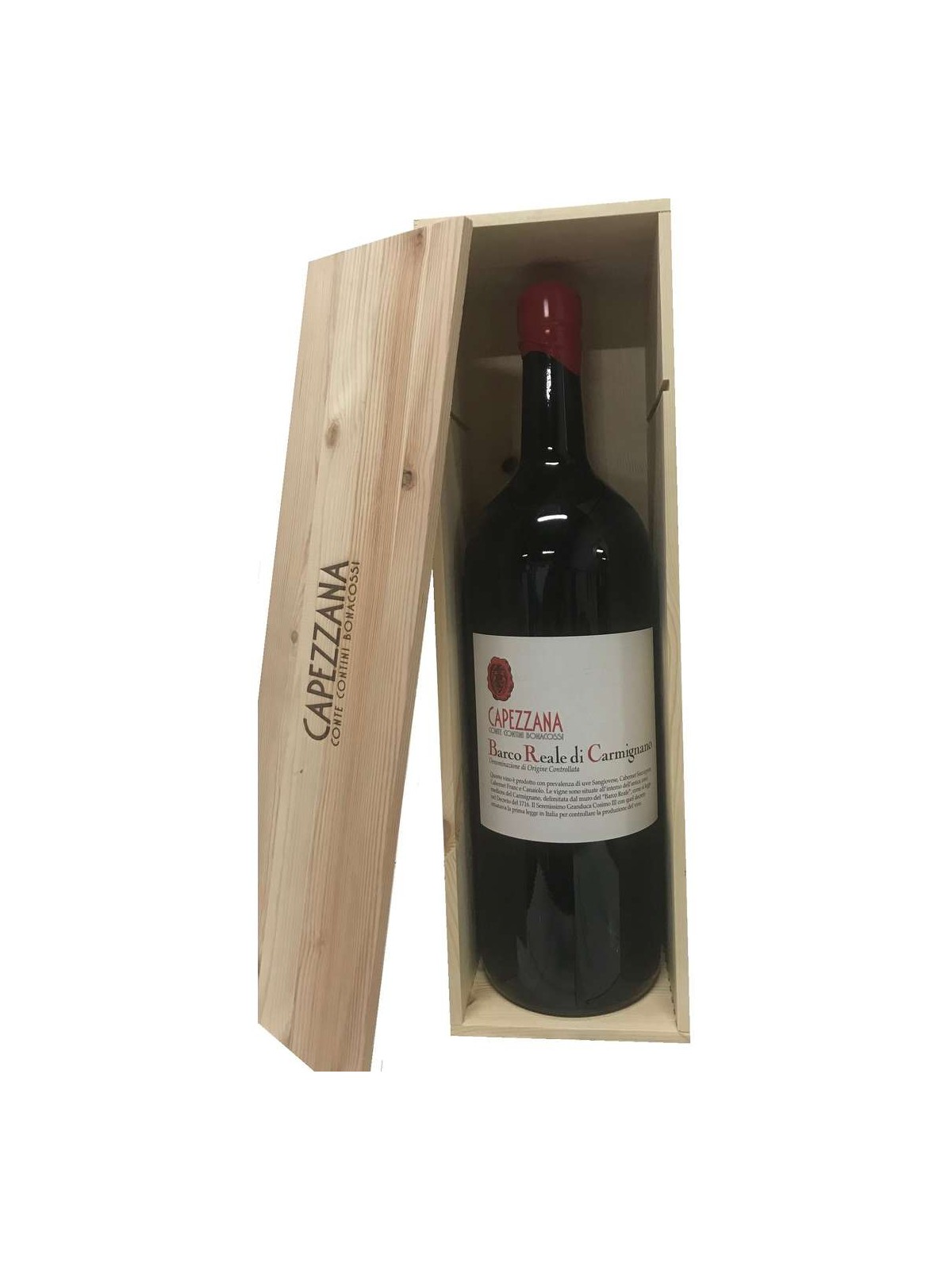 CARMIGNANO VILLA DI CAPEZZANA 2015 DOPPIA MAGNUM 3 LT.- NOBIL CASA CONTINI BONACCOSSI