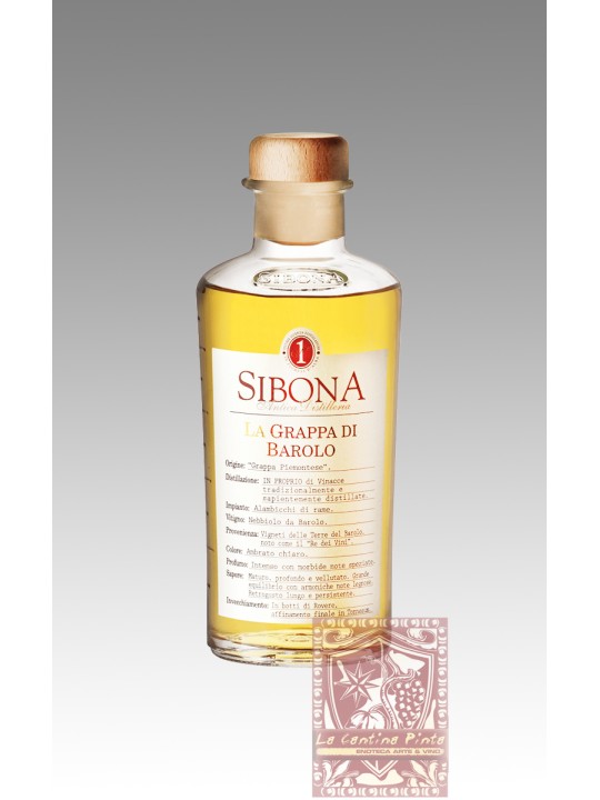 GRAPPA DI BAROLO GRADUATA - DISTILLERIA SIBONA