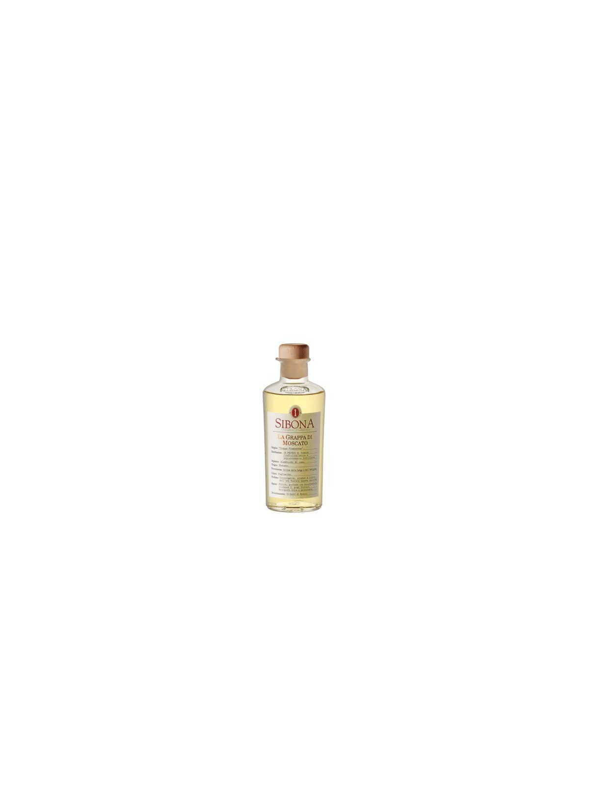 GRAPPA DI MOSCATO GRADUATA - DISTILLERIA SIBONA