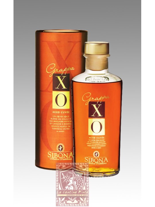 GRAPPA XO INVECCHIATA IN TONNEAU OLTRE 6 ANNI - DISTILLERIA SIBONA