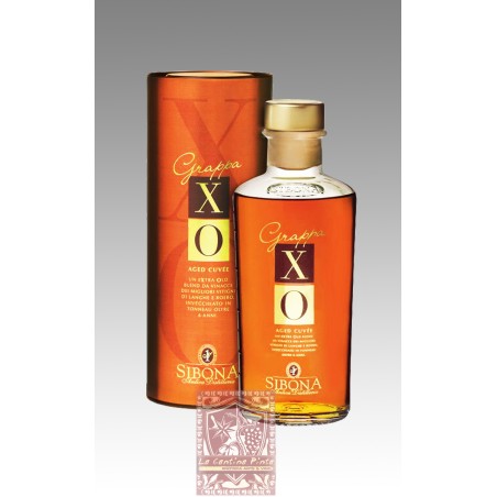 GRAPPA XO INVECCHIATA IN TONNEAU OLTRE 6 ANNI - DISTILLERIA SIBONA