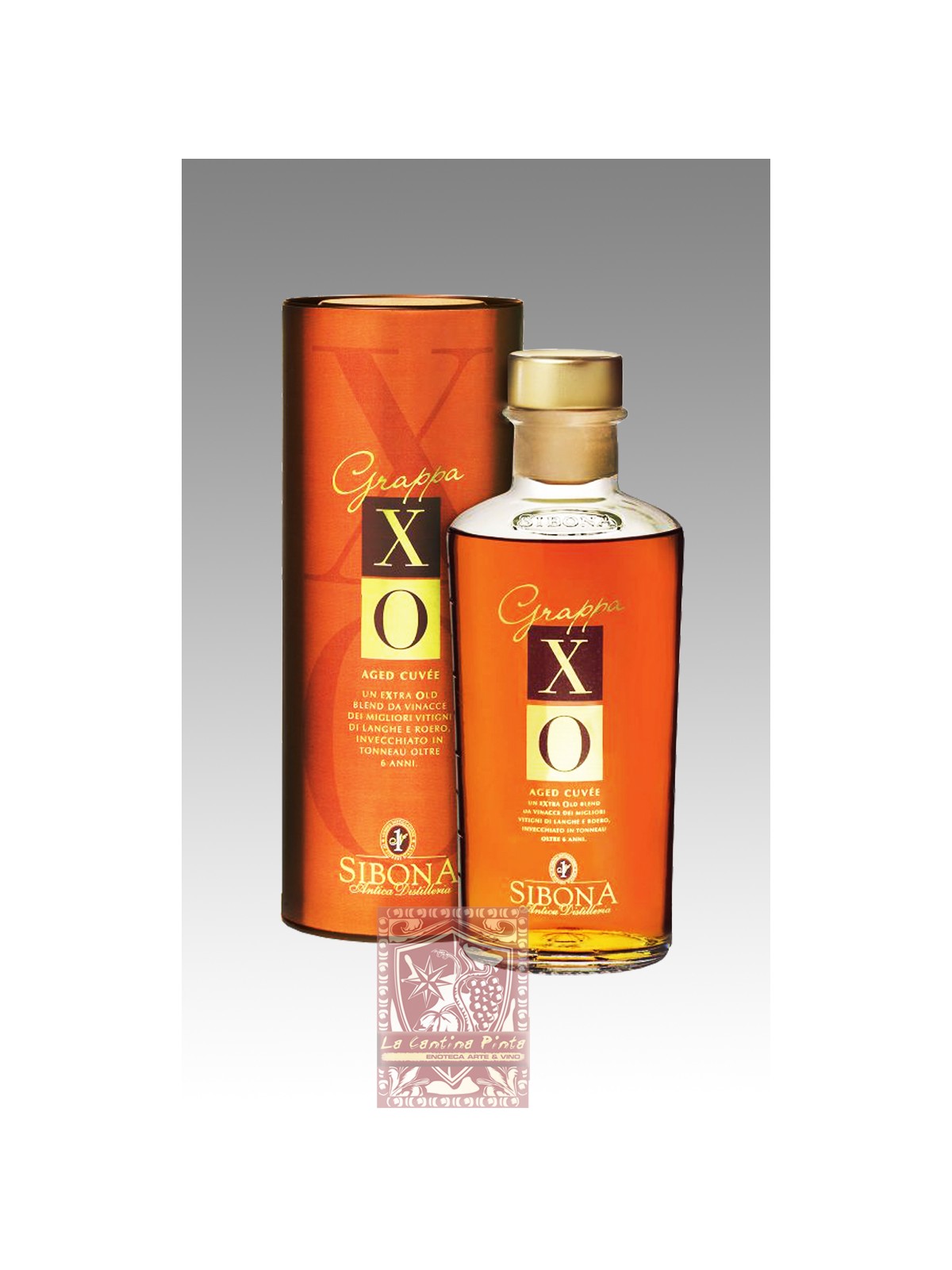 GRAPPA XO INVECCHIATA IN TONNEAU OLTRE 6 ANNI - DISTILLERIA SIBONA