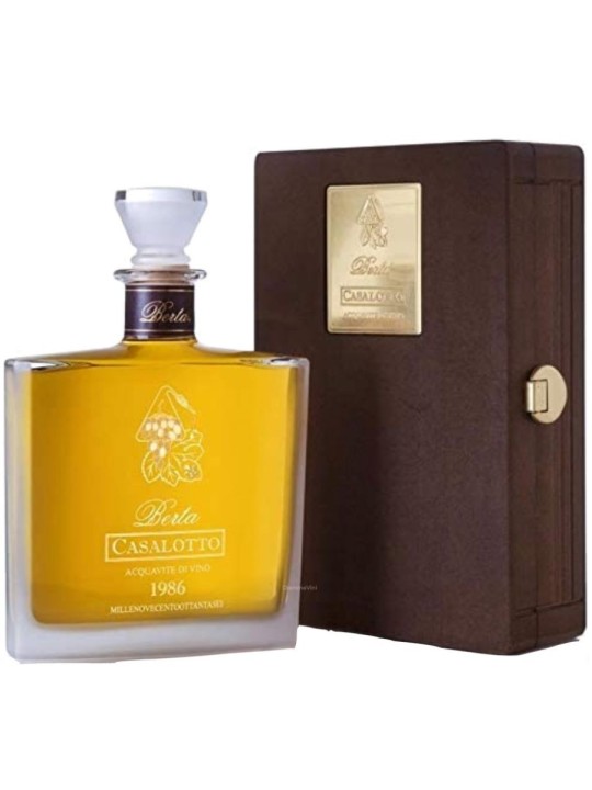 CASALOTTO 1989 ACQUAVITE DI VINO  INVECCHIATA 25 ANNI  - DISTILLERIE BERTA