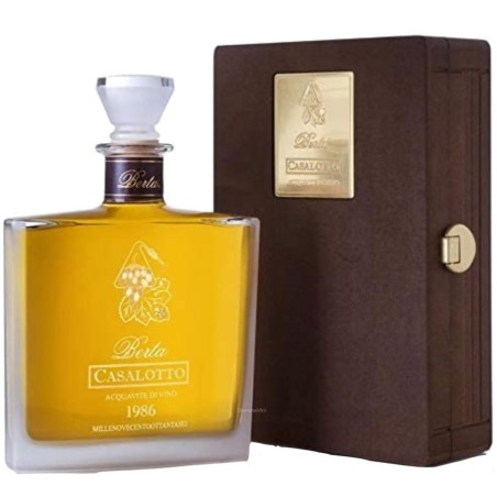 CASALOTTO 1989 ACQUAVITE DI VINO  INVECCHIATA 25 ANNI  - DISTILLERIE BERTA