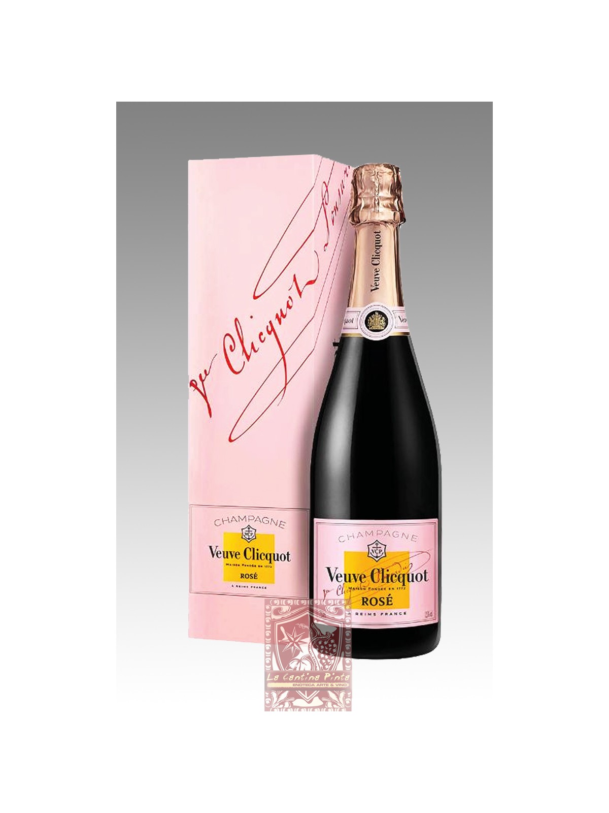 CHAMPAGNE VEUVE CLICQUOT BRUT ROSE' ASTUCCIATO