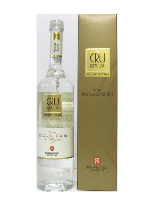 PRIME UVE CRU MOSCATO GIALLO ACQUAVITE DI UVA