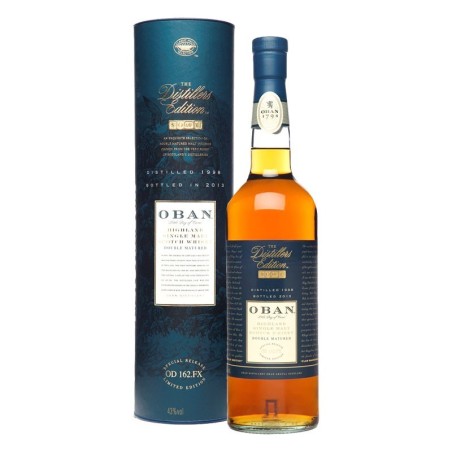 OBAN HIGHLAND SINGLE MALT SCOTCH WHISKY DISTILLERS EDITION DOUBLE MATURED SPECIAL RELEASE 2013