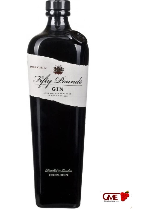 FIFTY POUNDS LONDON DRY GIN