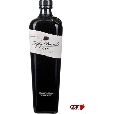 FIFTY POUNDS LONDON DRY GIN