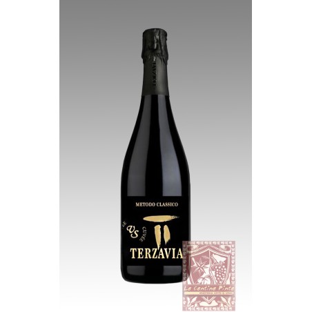 TERZAVIA CUVEE  RISERVA EXTRA  BRUT METODO CLASSICO - DE BARTOLI