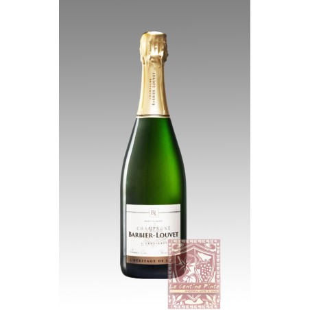 CHAMPAGNE BRUT HERITAGE DE SERGE 1ER CRU  BARBIER-LOUVET