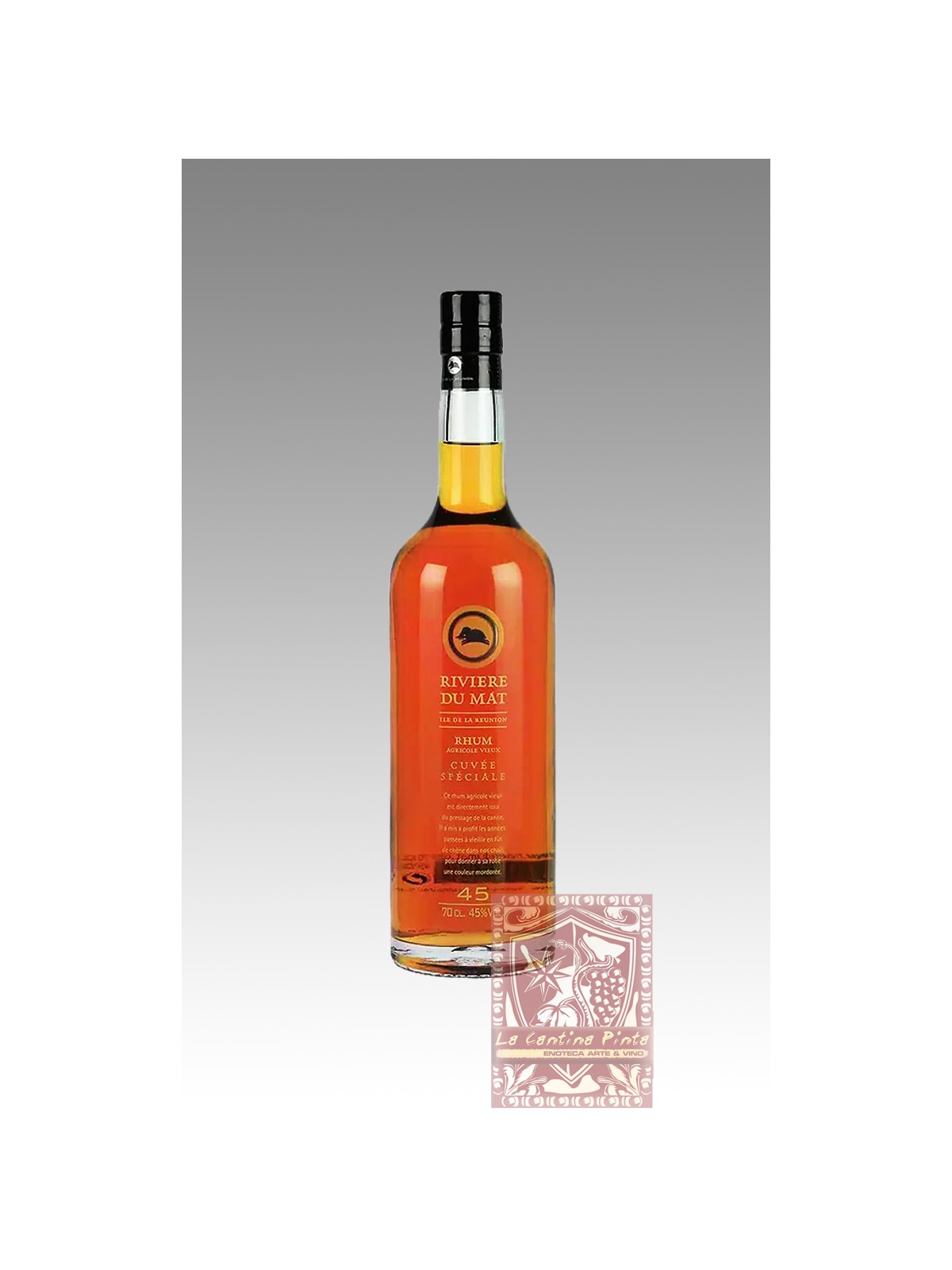 RHUM BLOND AGRICOLE ILE DE LA REUNION - RIVIERE DU MAT