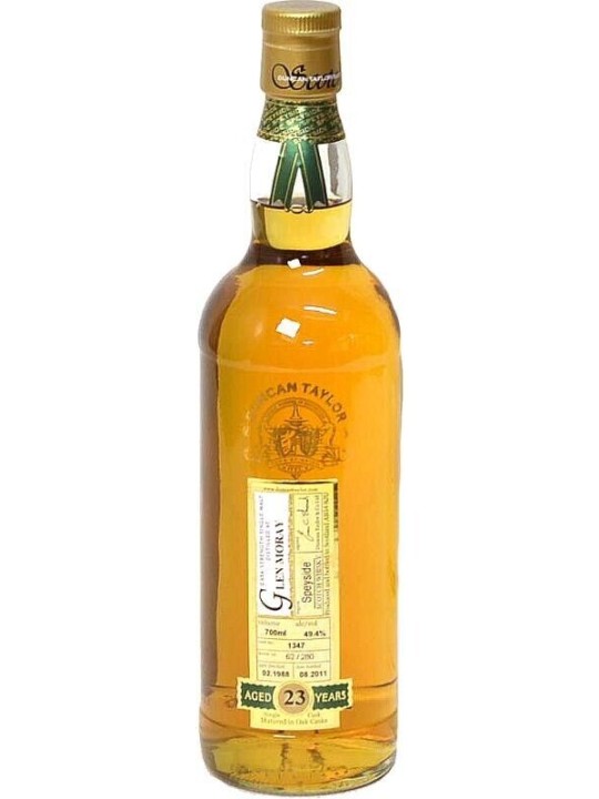 WHISKY GLEN MORAY 1988 CASK STRENGTH SINGLE MALT 23 Y.O. DUNCAN TAYLOR