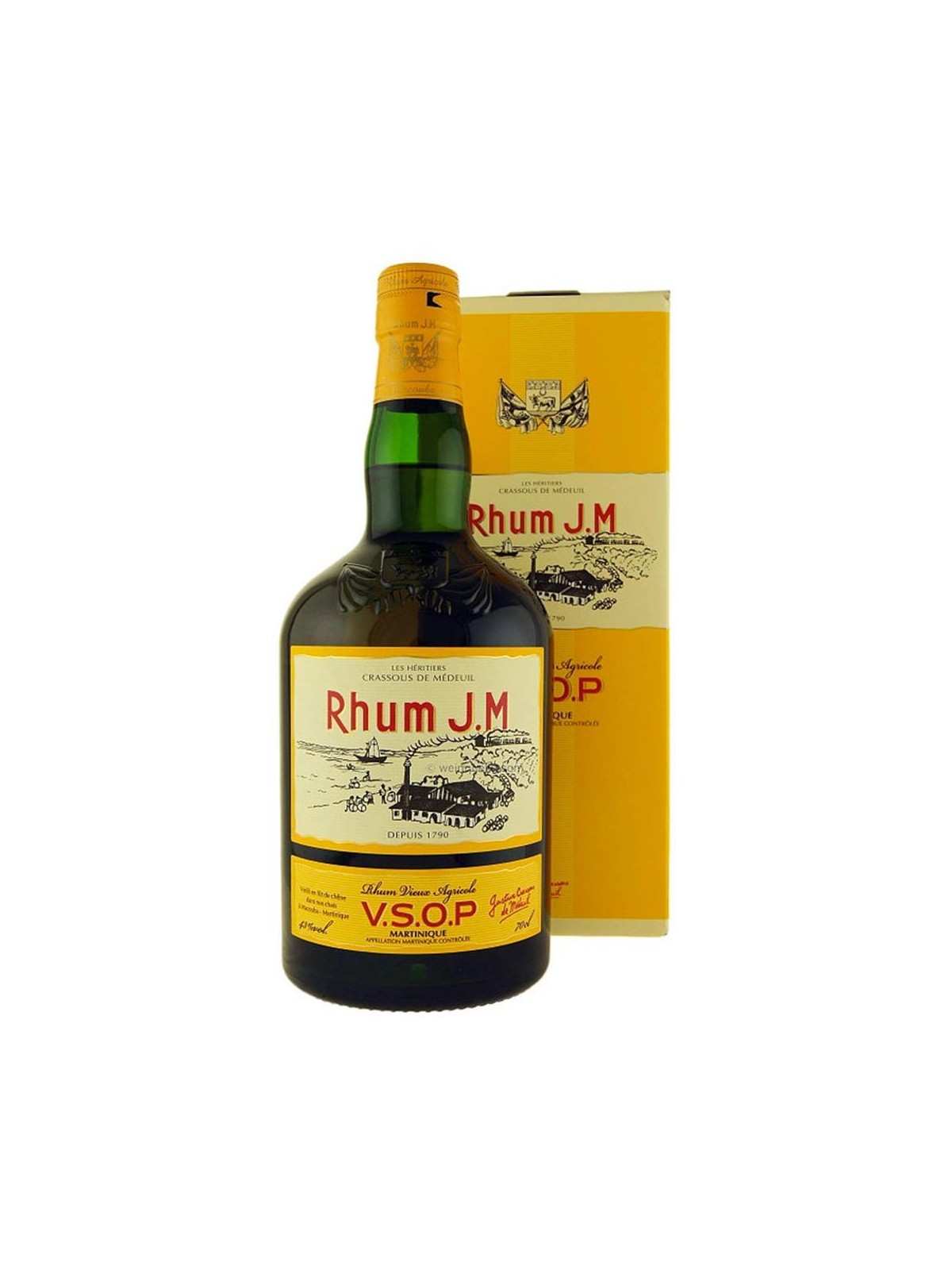 RHUM J.M. VIEUX AGRICOLE VSOP RUM DELLA MARTINICA
