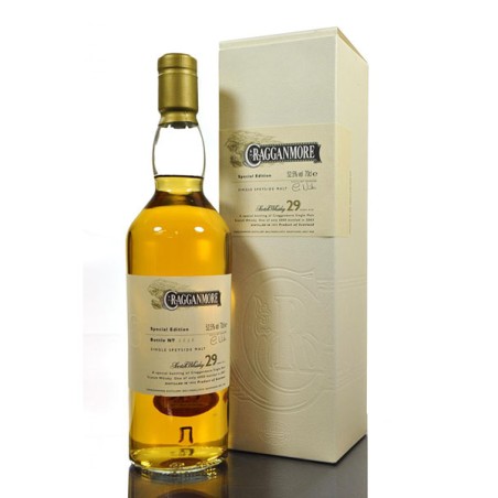 WHISKY CRAGGANMORE SINLGE SPEYSIDE MALT 29 Y.O.SPECIAL EDITION