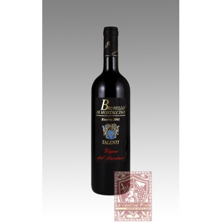 BRUNELLO DI MONTALCINO RISERVA  VIGNA DEL PARETAIO 2001  - TALENTI