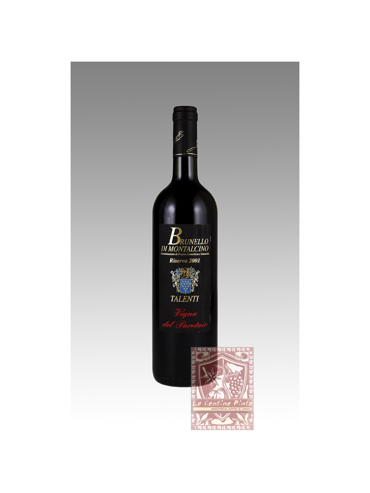 BRUNELLO DI MONTALCINO RISERVA  VIGNA DEL PARETAIO 2001  - TALENTI