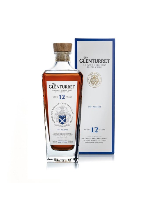 GLENTURRET 12 YO Scotch Whisky Single Malt
