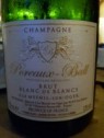 CHAMPAGNE BRUT BLANC DE BLANCS  POREAUX-BALL
