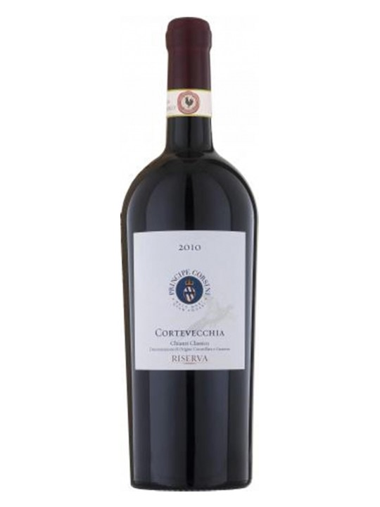 CHIANTI CLASSICO RISERVA CORTEVECCHIA 2010 MAGNUM 1,5 LT IN CASSETTA LEGNO - PRINCIPE CORSINI