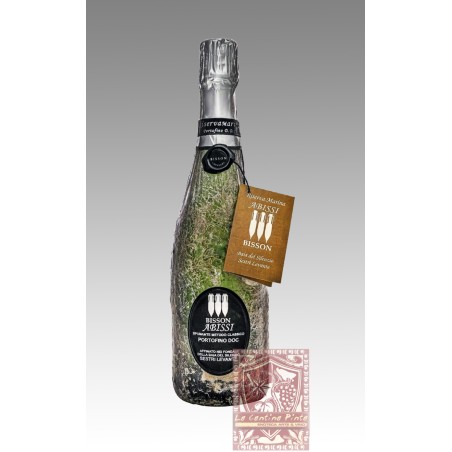 ABISSI RISERVA 2019  BRUT DOSAGE ZERO 30 MESI SUI LIEVITI AFFINATO NEI FONDALI DELL'AREA MARINA DI PORTOFINO - BISSON