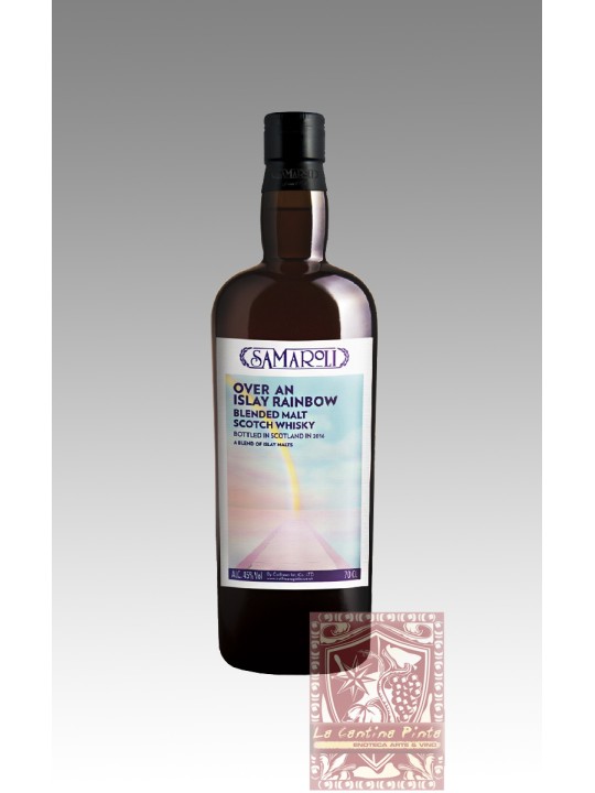 BLENDED MALT SCOTCH WHISKY OVER AN ISLAY RAINBOW 2016 50CL SAMAROLI