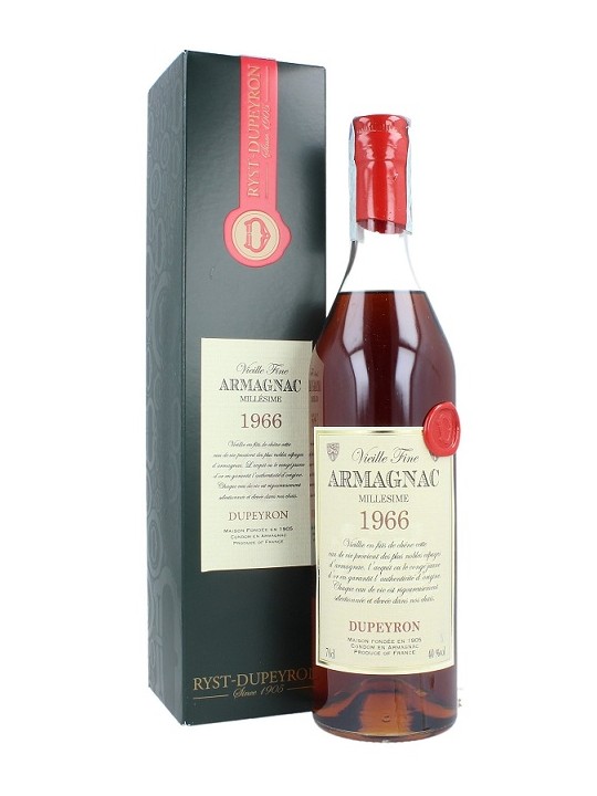 ARMAGNAC MILLESIME 1962 DUPEYRON