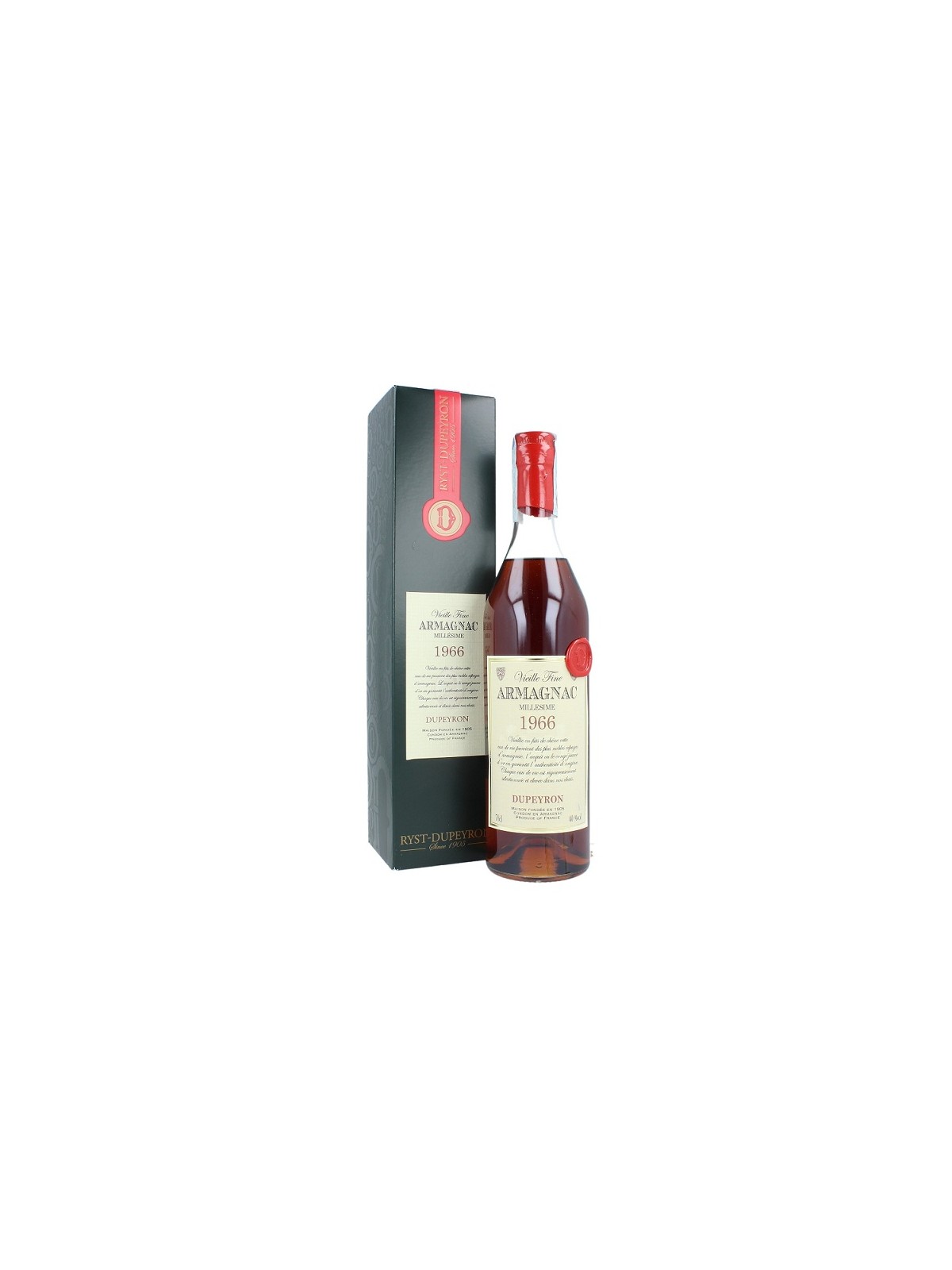 ARMAGNAC MILLESIME 1962 DUPEYRON