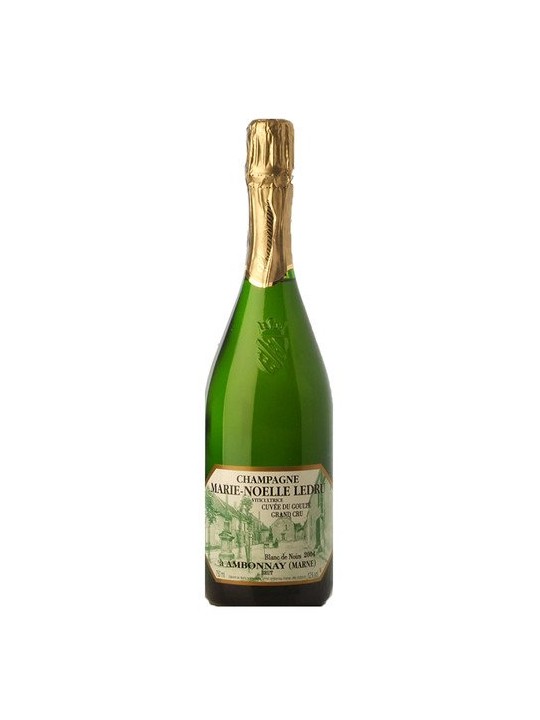 CHAMPAGNE MARIE-NOELLE LEDRU CUVEE DU GOULTE' 2015 GRAND CRU BRUT BLANC DE NOIRS