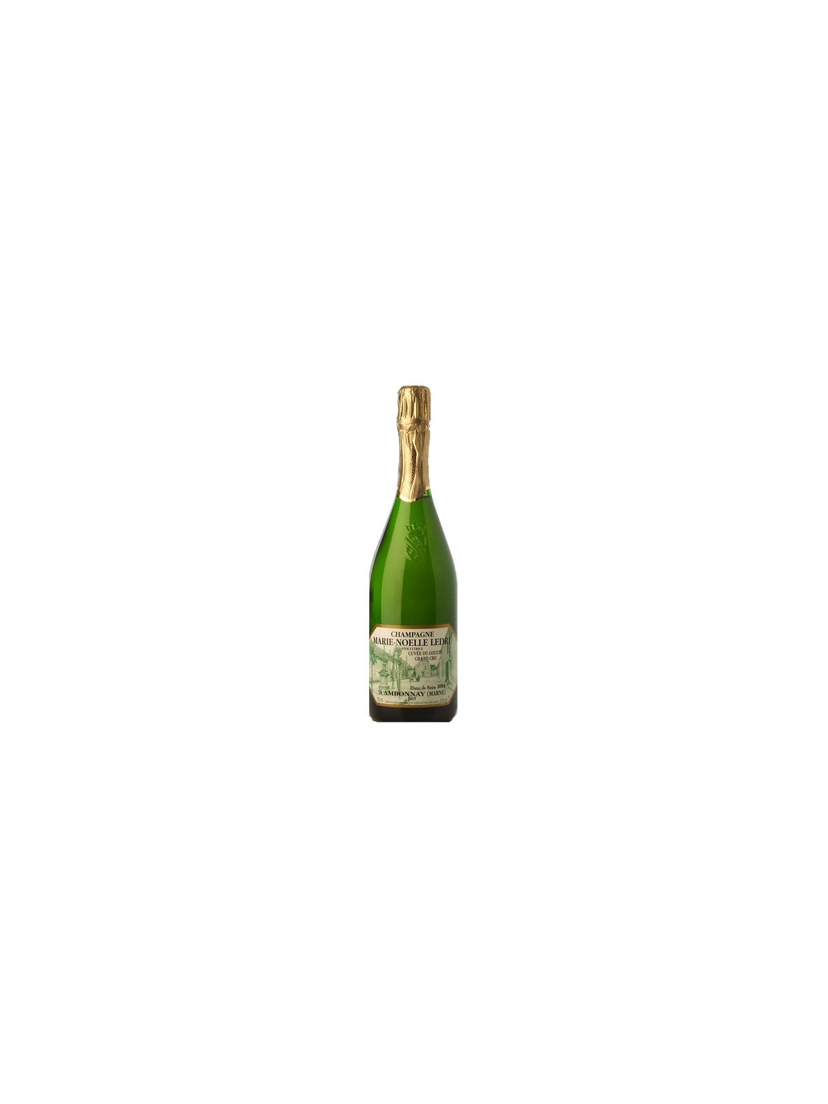 CHAMPAGNE MARIE-NOELLE LEDRU CUVEE DU GOULTE' 2015 GRAND CRU BRUT BLANC DE NOIRS
