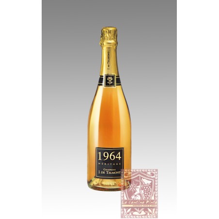 CHAMPAGNE HERITAGE ROSE' 1964 J. DE TELMONT