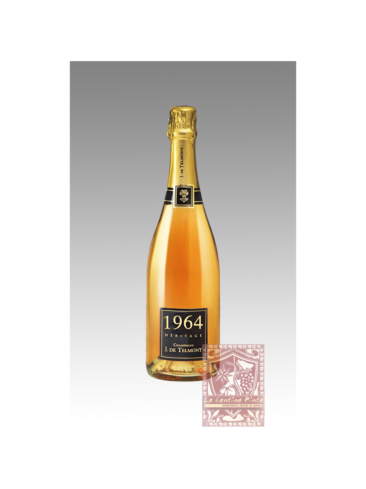 CHAMPAGNE HERITAGE ROSE' 1964 J. DE TELMONT