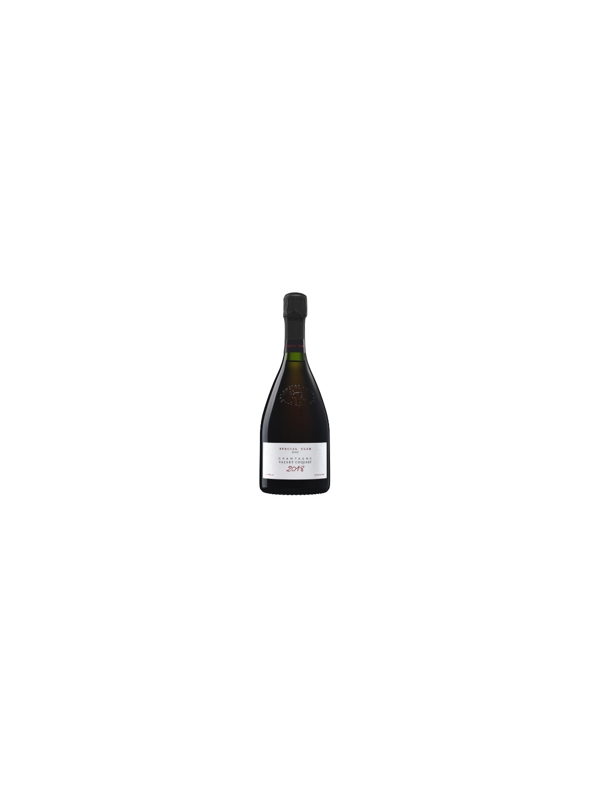 CHAMPAGNE ROSE' 2018 VAZART COQUART 2018 SPECIAL CLUB