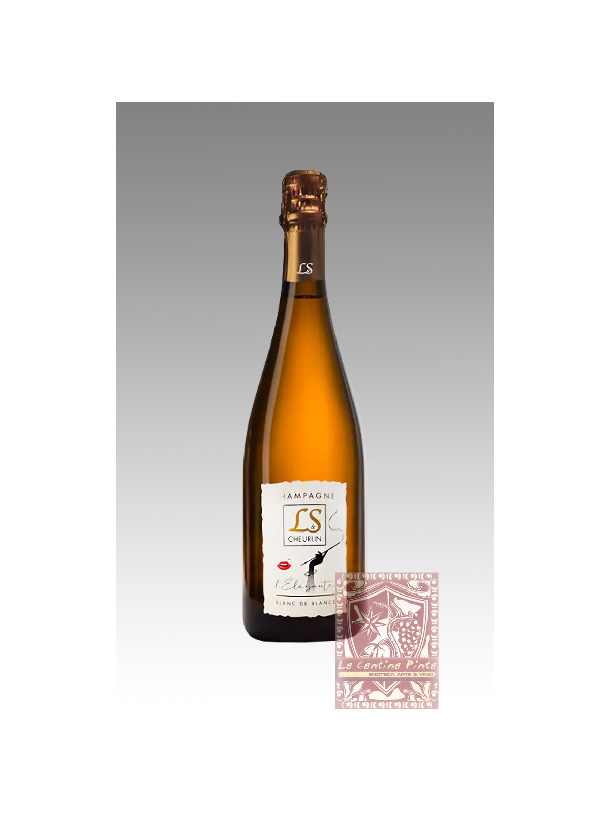 CHAMPAGNE BLANC DE BLANCS EXTRA BRUT L'ELEGANTE  2017 L&S CHEURLIN