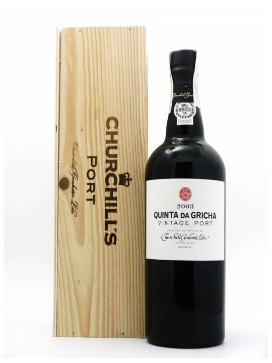 QUINTA DA GRICHA 2003 VINTAGE PORTO CHURCHILL GRAHAM LDA
