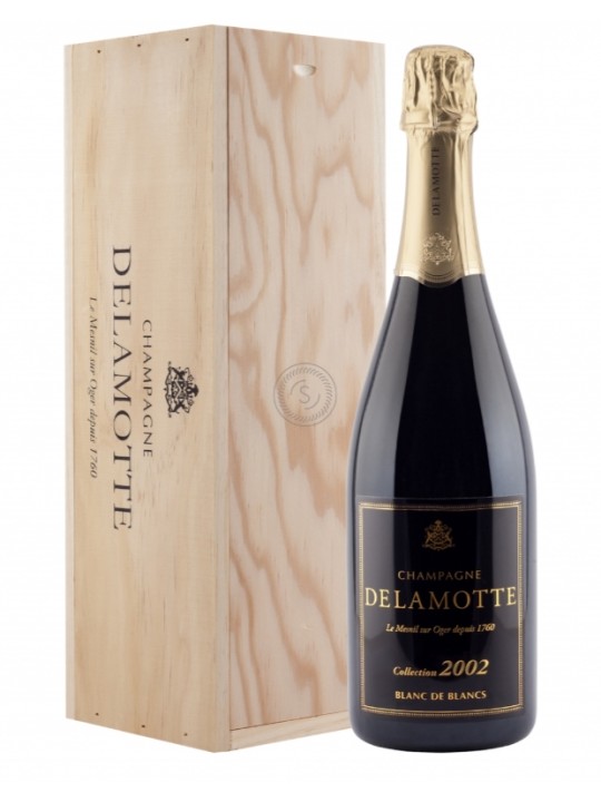 CHAMPAGNE DELAMOTTE BLANC DE BLANCS COLLECTION 2002