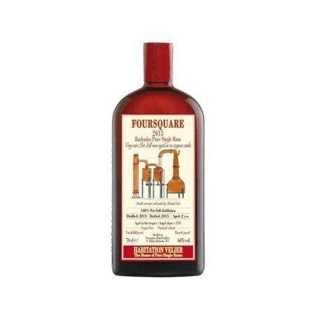 RHUM FOURSQUARE HABITATION  2013 BARREL  PROOF 2.YO.