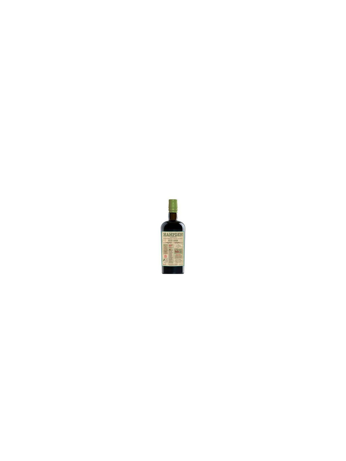 RHUM HAMPDEN 2010 LROK - JAMAICA PURE SIGLE RUM - HABITATION VELIER