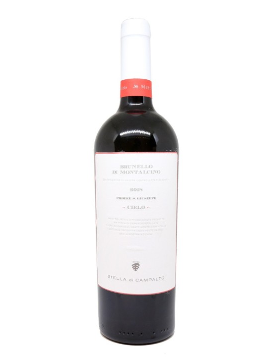 BRUNELLO DI MONTALCINO  PODERE SAN GIUSEPPE CIELO  2018 - STELLA DI CAMPALTO