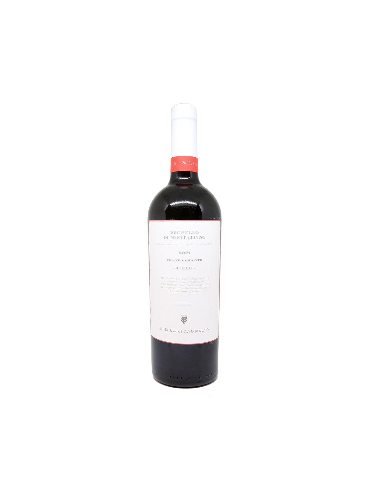 BRUNELLO DI MONTALCINO  PODERE SAN GIUSEPPE CIELO  2018 - STELLA DI CAMPALTO