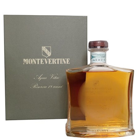 GRAPPA AQUA VITAE MONTEVERTINE RISERVA 18 ANNI