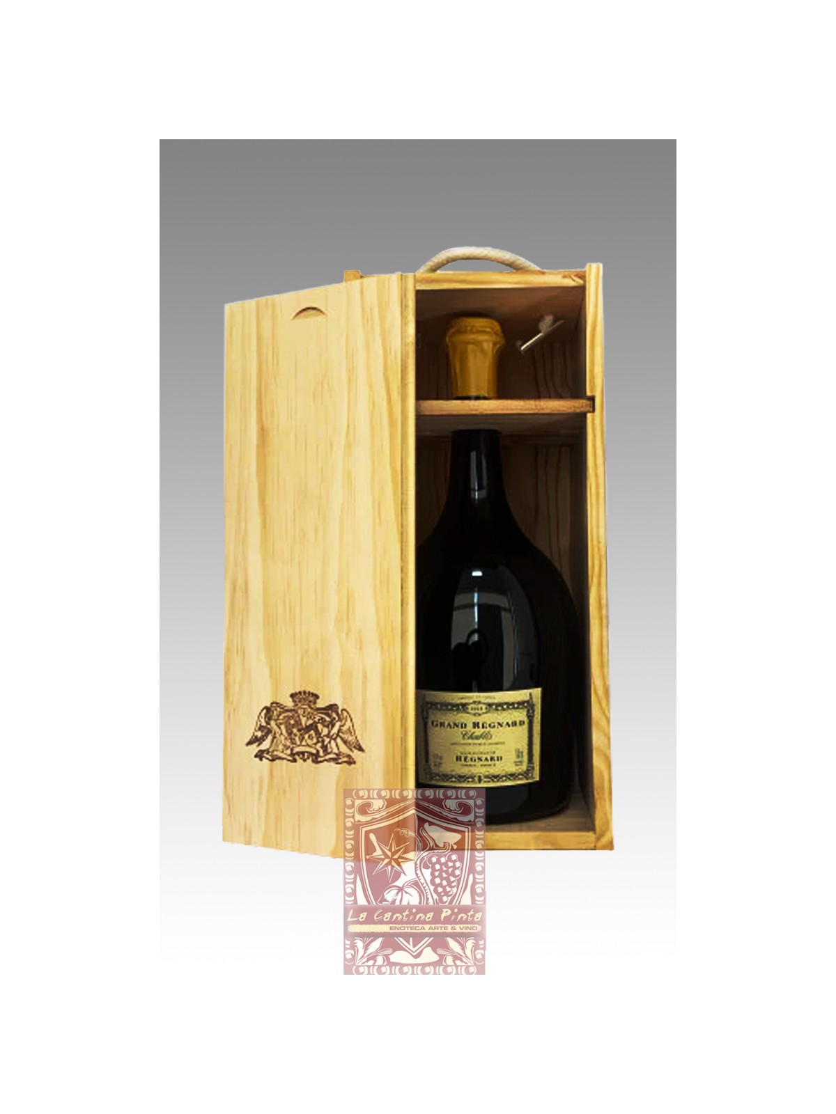 CHABLIS GRAND REGNARD 2023 MAGNUM 1,5 LT IN CASSETTA LEGNO