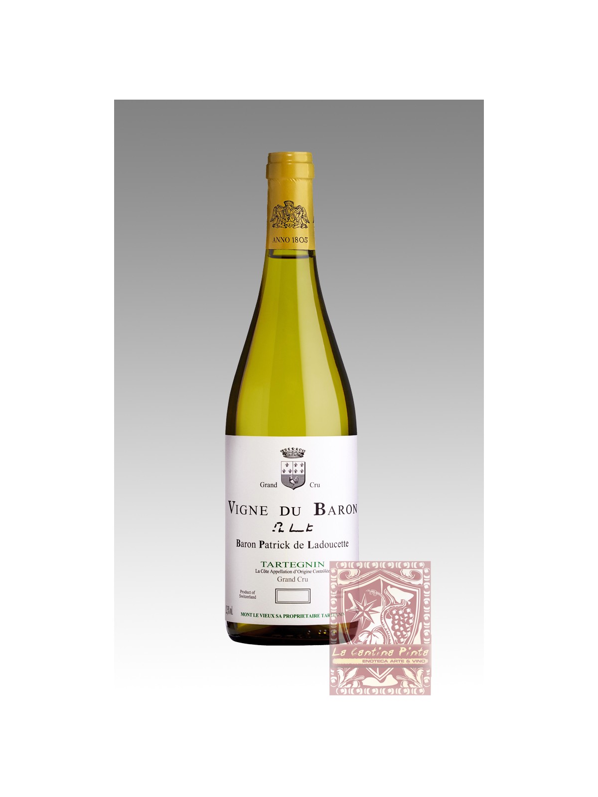 VIGNE DU BARON TARTEGNIN GRAND CRU 2022 - BARON PATRIK DE LADOUCETTE