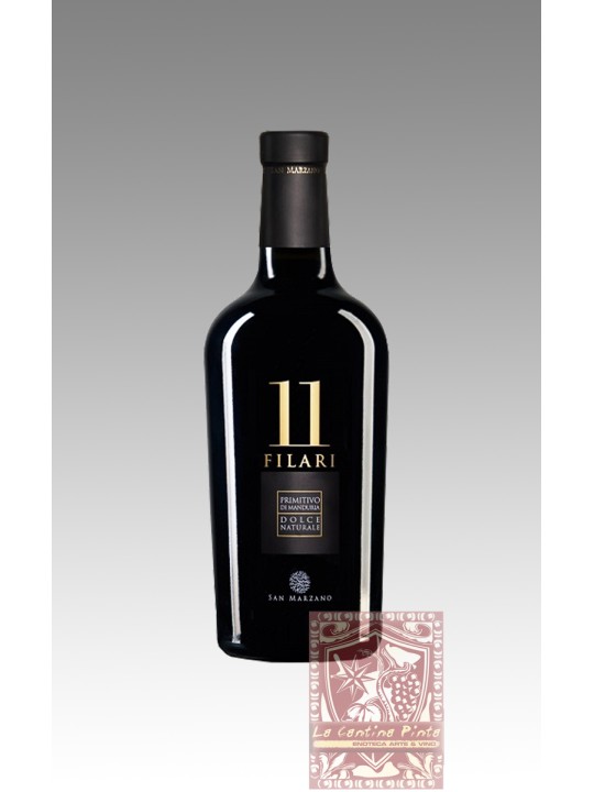 PRIMITIVO DI MANDURIA DOLCE NATURALE 11 FILARI 2017 - SAN MARZANO