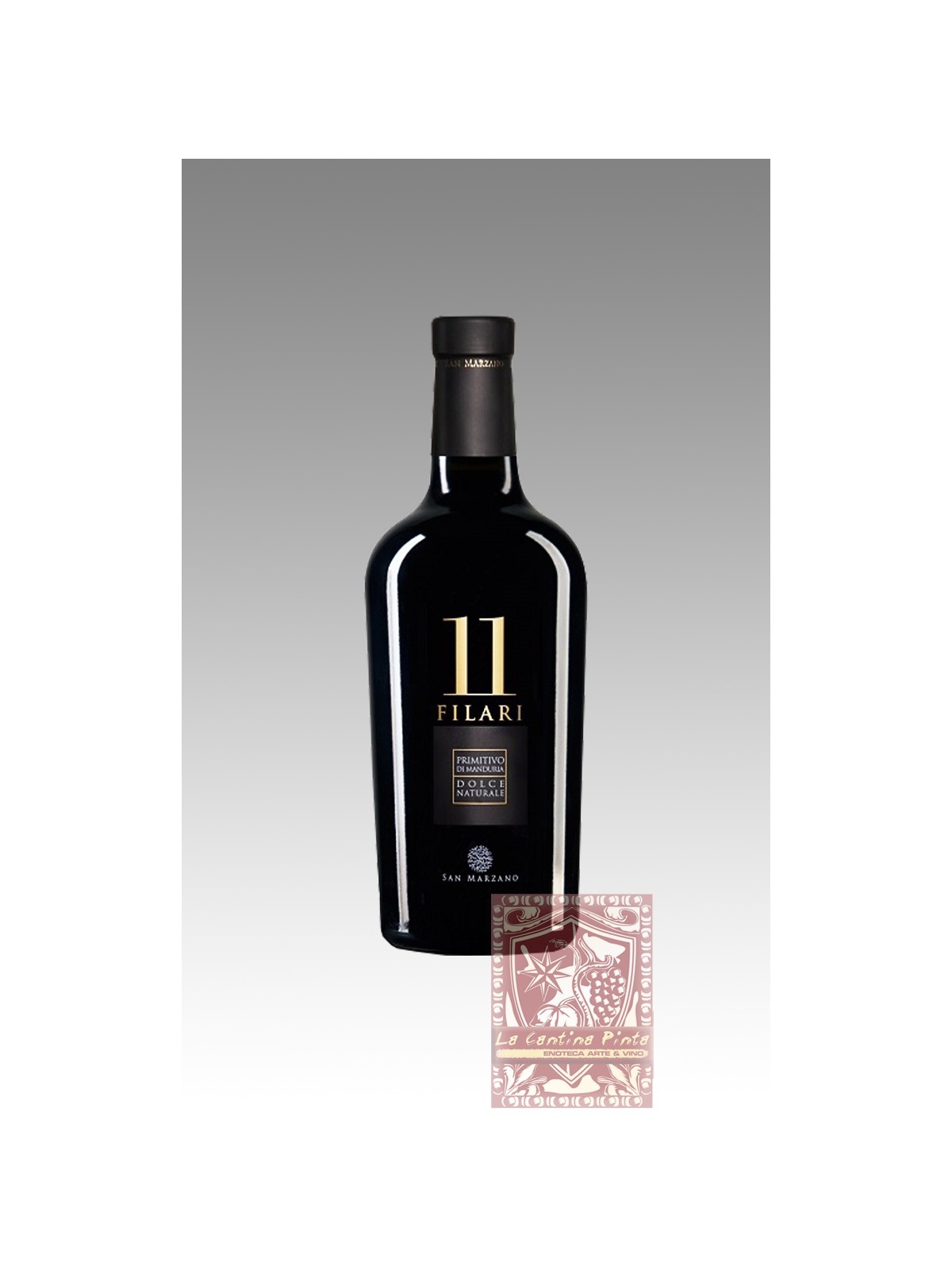 PRIMITIVO DI MANDURIA DOLCE NATURALE 11 FILARI 2017 - SAN MARZANO