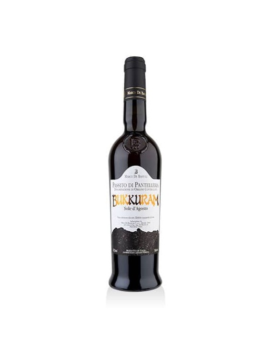 PASSITO DI PANTELLERIA 2011 BUKKURAM SOLE D'AGOSTO -MARCO DE BARTOLI 0,5 LT