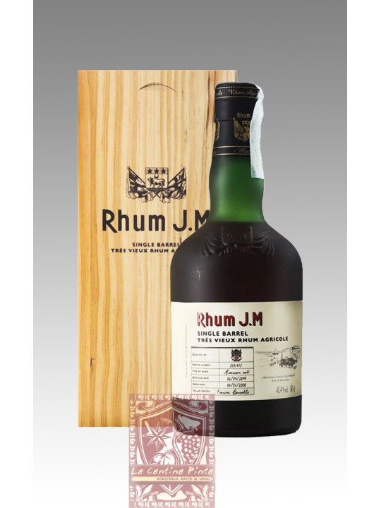 RHUM J.M.TRES  VIEUX MILLESIME' AGRICOLE SINGLE BARREL 2000    50 CL,  RUM DELLA MARTINICA