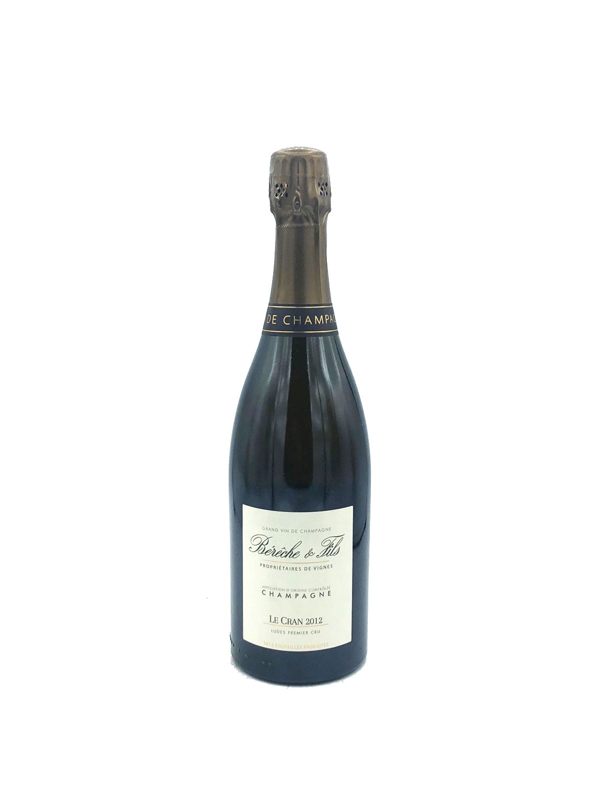 CHAMPAGNE EXTRA BRUT LE CRAN 2015 1er  CRU -  BERECHE ET FILS